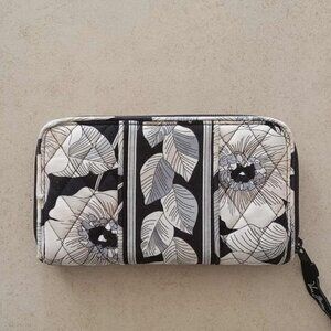 Vera Bradley Quilted Floral Print Wallet